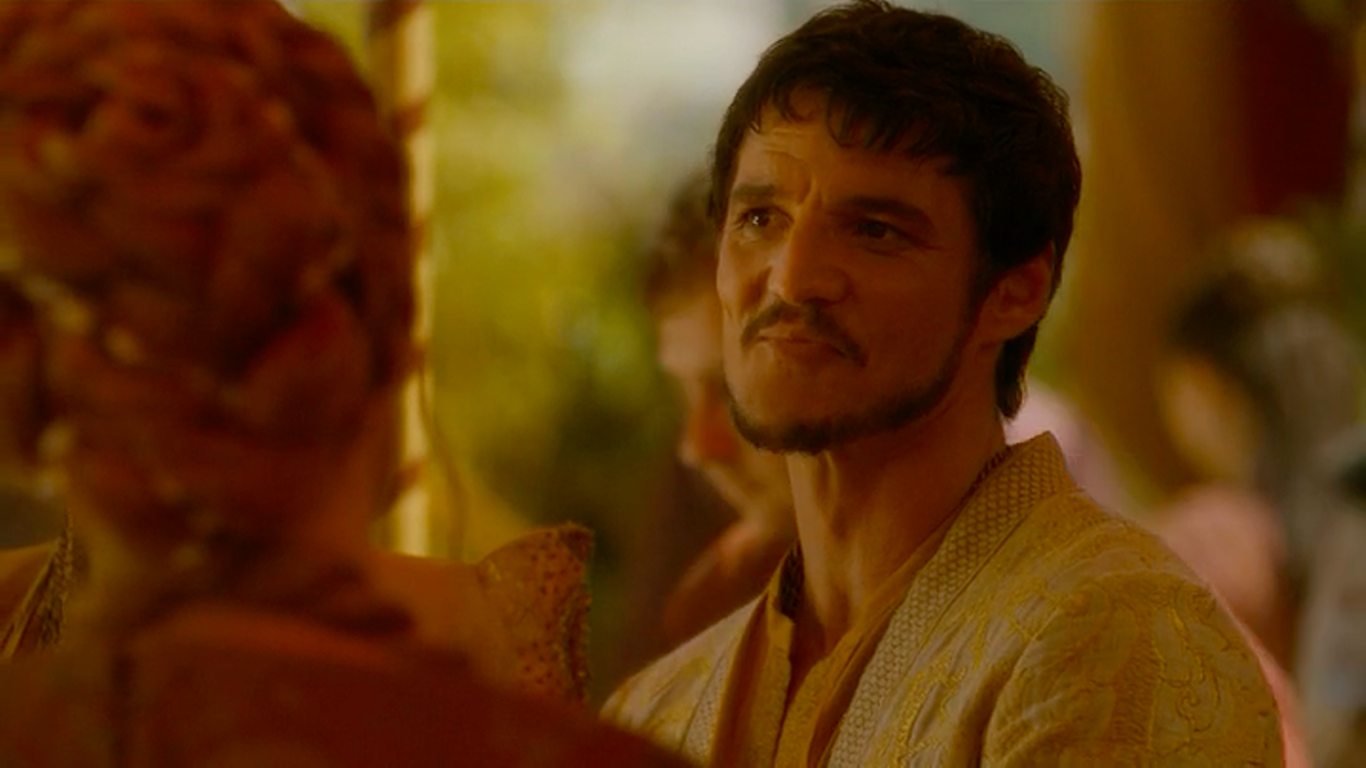 A scene from Joffrey's wedding