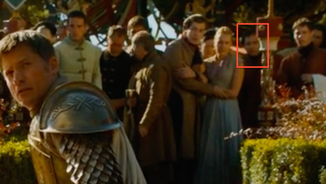 Another scene from Joffrey's wedding